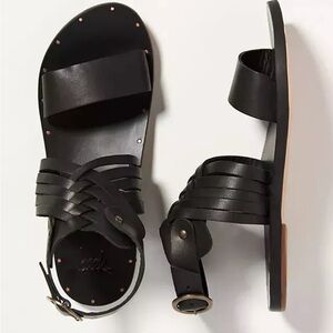 Beek..Raven Gladiator Sandals Artisanal Leather
